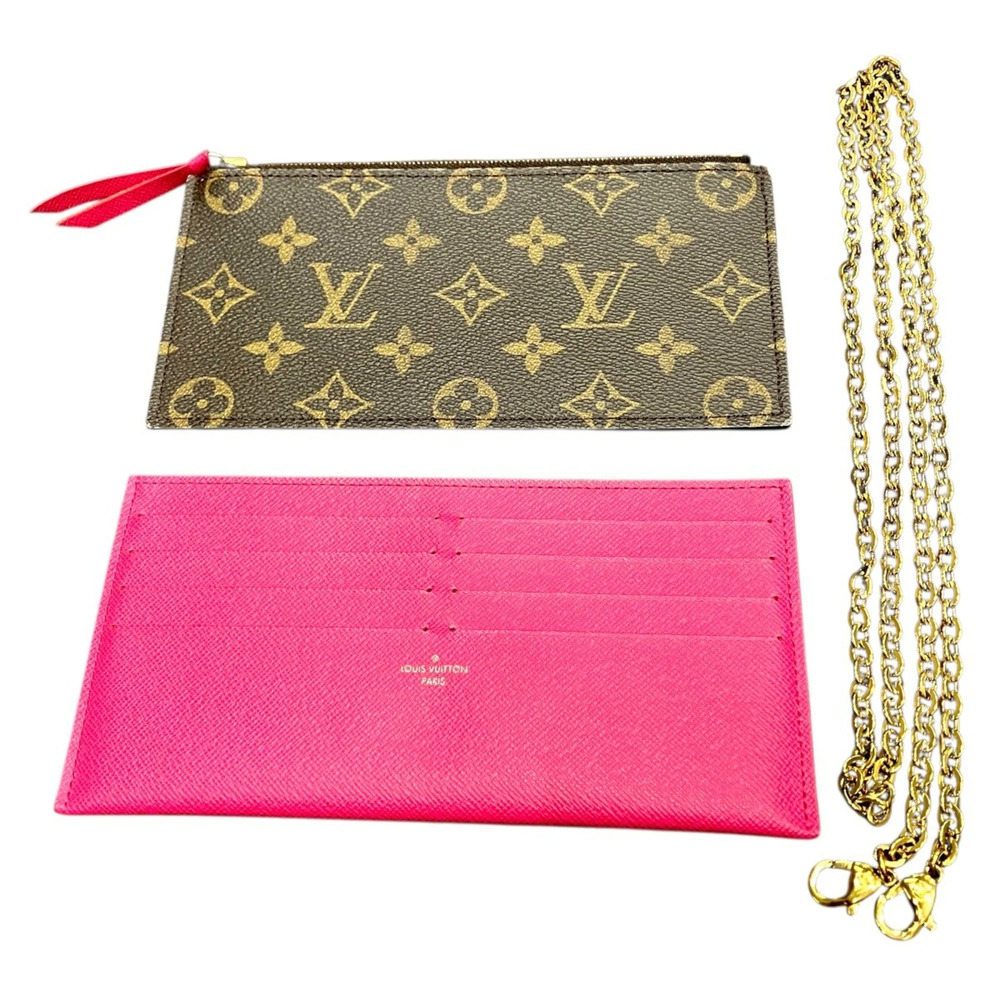 Louis Vuitton Pochette Felice Shoulder Bag, Monogram Love Lock, Canvas, M63999 - Picture 5 of 9